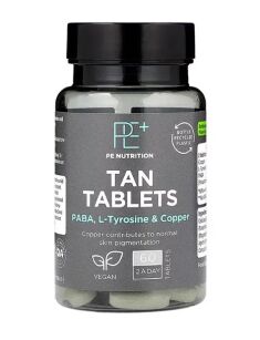 Holland Barrett PE Nutrition Tan Tablets | 60 tabletek