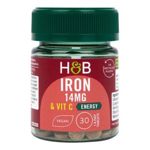 Holland & Barrett Iron & Vitamin C | 100 tabl.
