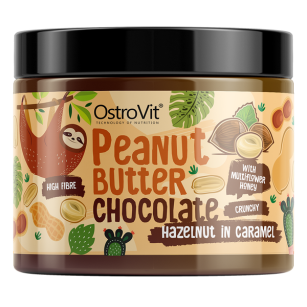 OstroVit Krem czekoladowy z orzechami | 500 g Peanut butter + chocolate
