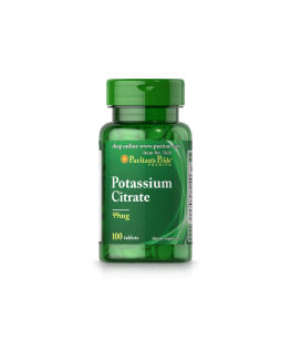 Puritan's Pride Potassium Citrate 99 mg | 100 tab.