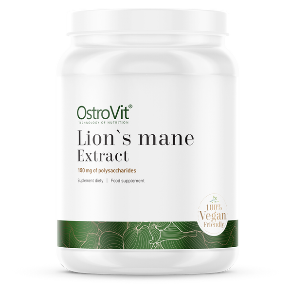 Ostrovit Lion's Mane Extract | 50g ekstrakt z soplówki jeżowatej