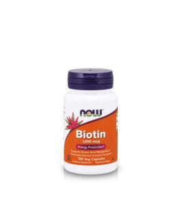 Now Foods Biotin 1000mcg | 100 kaps. 