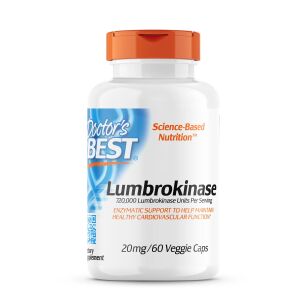 Doctor's Best Lumbrokinase 20mg | 60 vcaps