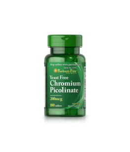 Puritan's Pride Chromium Picolinate 200 µg | 100 tab