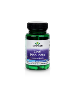 Swanson Zinc Picolinate 22 mg | 60 caps.