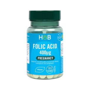 Holland & Barrett Folic Acid 400ug | 180 tabletek