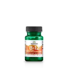 Swanson Vitamin B12 5mg Methylokobalamin | 60 tabl.