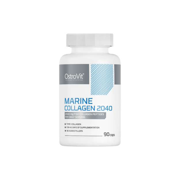 OstroVit Kolagen Morski Marine Collagen 2040 mg | 90 kaps.