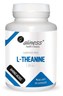 Aliness L-Theanine 200mg | 100 vege kapsułek