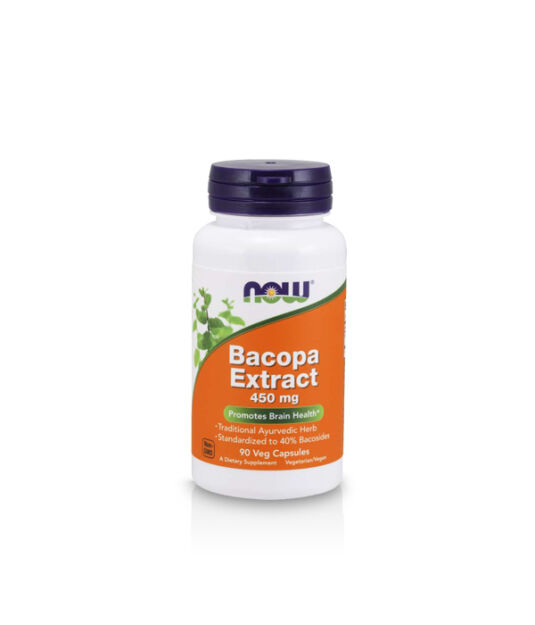 Now Foods Bacopa Extract 450 mg | 90 vcaps.