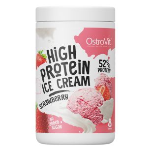 Ostrovit High Protein Ice Cream Truskawka | 400g lody proteinowe