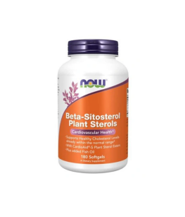 Now Foods Beta Sitosterol Plant Sterols | 180 softgels