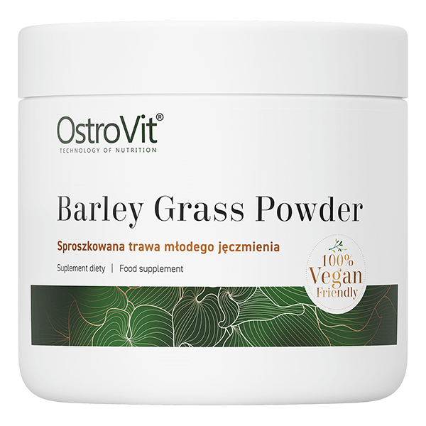Ostrovit Barley Grass Powder Vege 200g trawa młodego jęczmienia