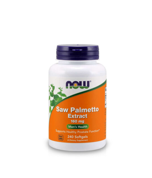 Now Foods Saw Palmetto Extract 160mg 240 softgels