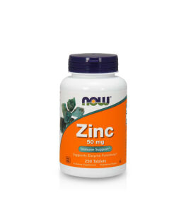 Now Foods Zinc Gluconate 50mg | 250 tabl.