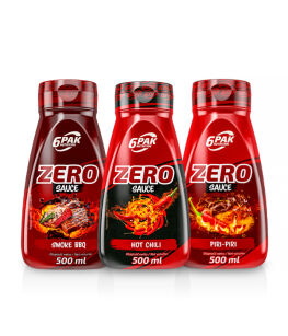 6Pak Sauce Zero Hot | 500ml