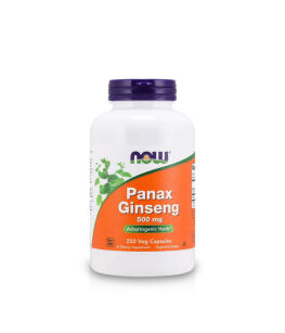 Now Foods Panax Ginseng | 250 kaps. 