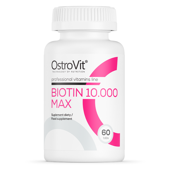 Ostrovit Biotin Max 10 000 | 60 tabletek