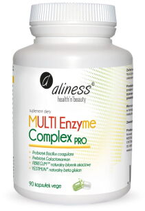 Aliness MULTI Enzyme Complex PRO | 90 kapsułek