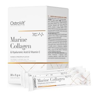 Ostrovit Marine Collagen + Hyaluronic Acid & Vitamin C | 5g x 30 BOX