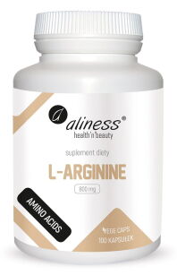 Aliness L-Arginine 800 mg | 100 kapsułek
