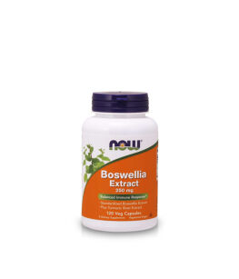 Now Foods Boswellia Extract 250mg + Curcumin | 120 vcaps 