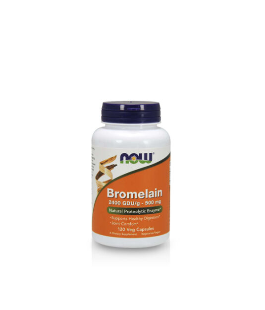 Now Foods Bromelain 500 mg | 120 vcaps 