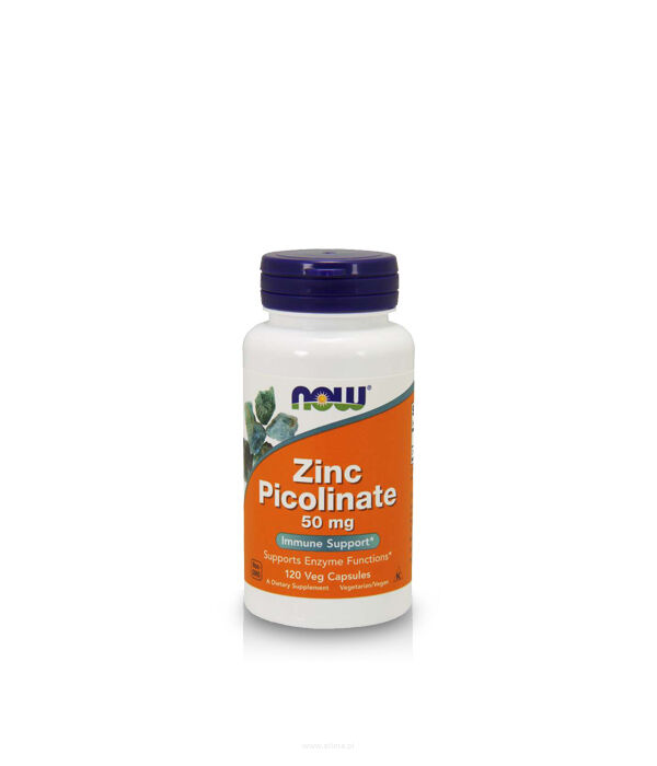 Now Foods Zinc Picolinate 50mg 120 vcaps