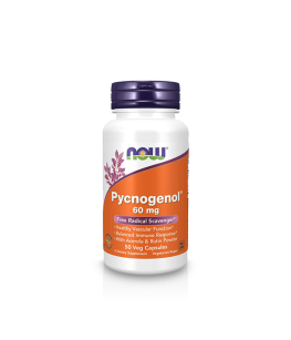 Now Foods Pycnogenol with Acerola & Rutin Powder, 60mg | 50 vcaps