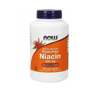 Now Niacin 500mg Flush Free | 180 vcaps.