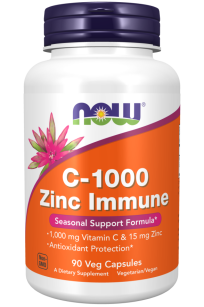 Now C-1000 Zinc Immune | 90 vcaps