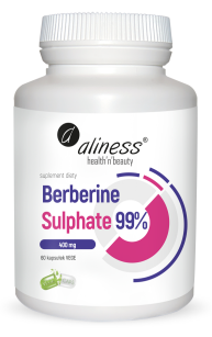 Aliness Berberine Sulphate 99% 400mg | 60 vege caps