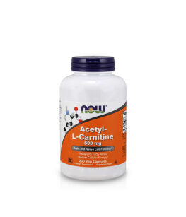 Now Foods Acetyl L-Carnitine (ALC) 500mg | 200 vcaps 