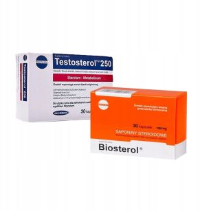 Megabol Testosterol + Biosterol | 30 kapsułek zestaw