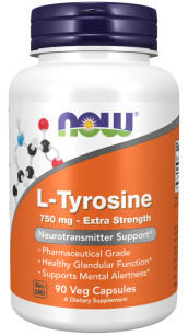 Now L-Tyrosine ES 750mg | 90 vcaps