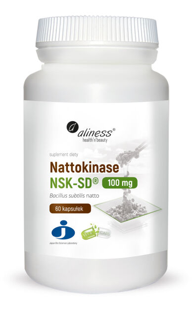 Aliness Nattokinase NSK-SD® 100mg | 60 vege kapsułek
