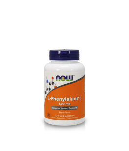 Now Foods L-Phenylalanine 500mg | 120 vcaps 