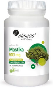 Aliness Mastika Pistacia lentiscus 500mg | 60 vege kapsułek