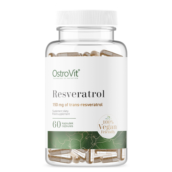 OstroVit Resveratrol VEGE | 60 vcaps