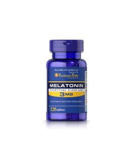 Puritan's Pride Melatonin 3 mg | 120 tab.