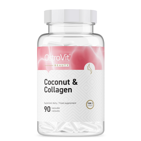 Ostrovit Collagen & MCT Oli from coconut | 90 kapsułek