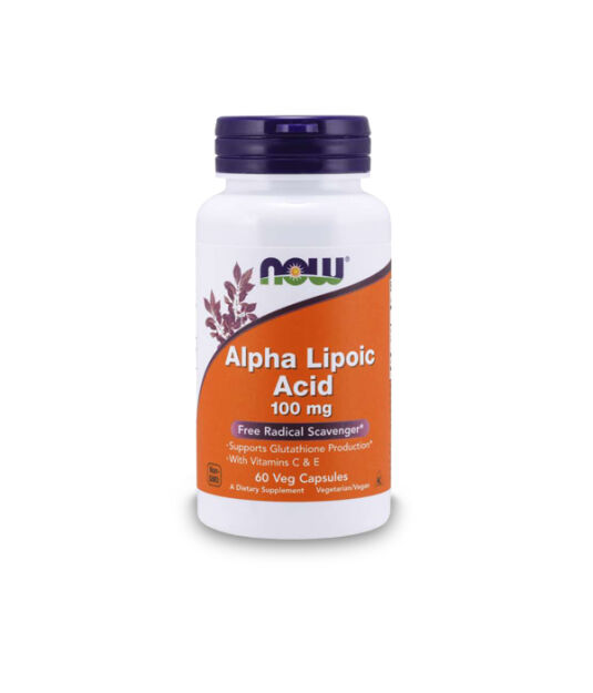 Now Foods ALA Alpha Lipoic Acid 100mg | 60 vcaps