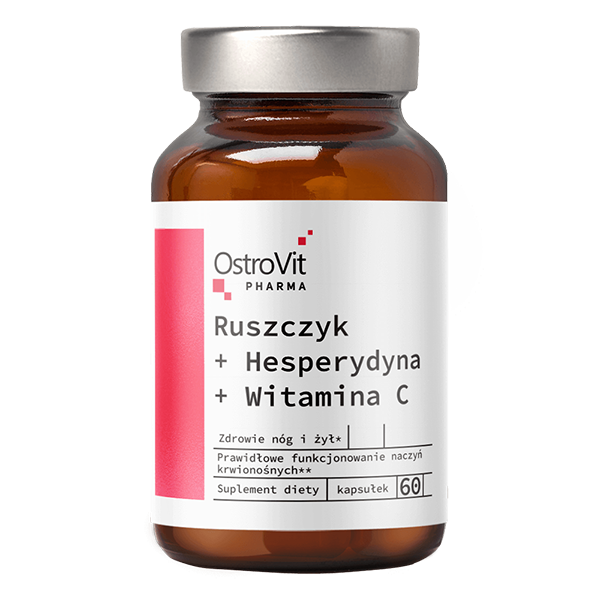 OstroVit Pharma Ruszczyk + Hesperydyna + Vitamin C | 60 kaps.