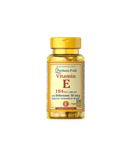 Puritan's Pride Vitamin E-400 with Selenium | 100 softgels