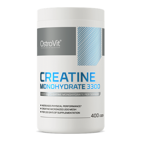 OstroVit Creatine Monohydrate 3300 mg | 400 caps