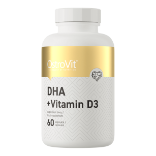 Ostrovit DHA + Vitamin D3 | 60 kapsułek