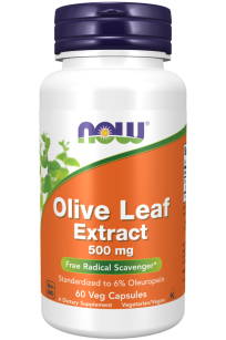 Now Foods Olive Leaf Extract 500mg | 60 kapsułek