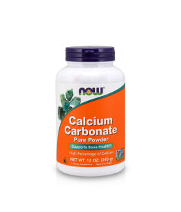 Now Foods Calcium Carbonate Pure Powder | 340g 