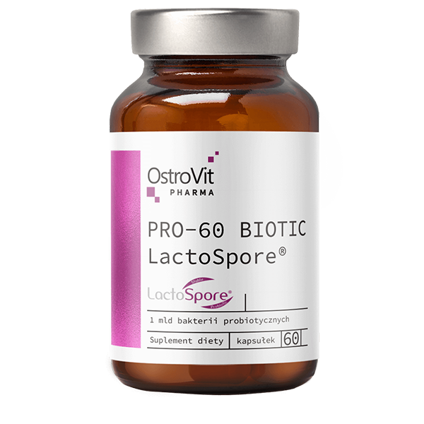 Ostrovit Pro-60 Biotic LactoSpore Probiotyk | 60 kapsułek