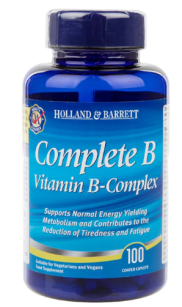 Holland Barrett Complete Vitamin B-Complex | 100 tabletek